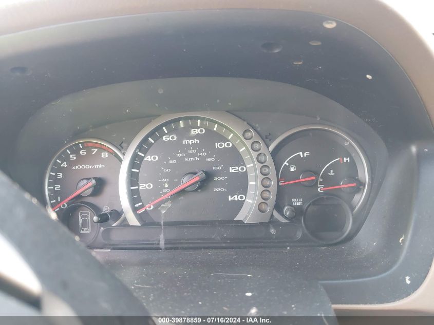 2005 Honda Pilot Ex-L VIN: 5FNYF185X5B034687 Lot: 39878859