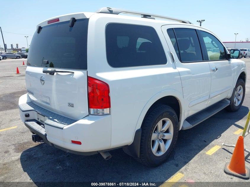 2010 Nissan Armada Se VIN: 5N1AA0ND2AN600239 Lot: 39878861