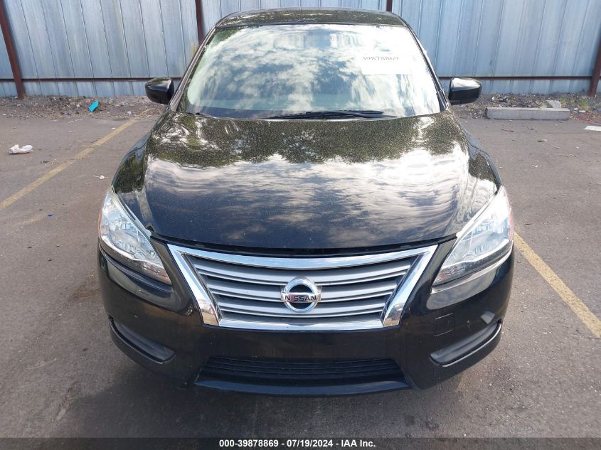 2015 Nissan Sentra S/Sv/Sr/Sl VIN: 3N1AB7AP9FY245741 Lot: 39878869