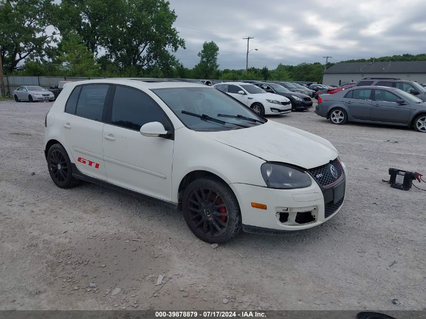 2007 Volkswagen Gti 4-Door VIN: WVWFV71K97W043828 Lot: 39878879