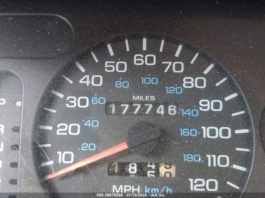 1997 Dodge Ram 1500 Lt VIN: 1B7HC16Z2VJ590046 Lot: 39878886