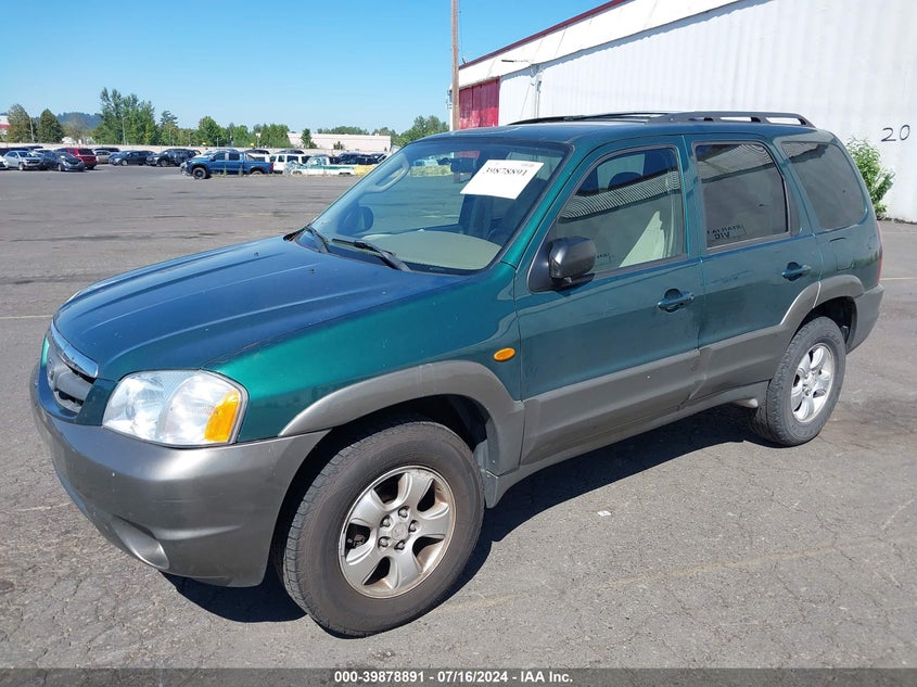 2001 Mazda Tribute Es V6/Lx V6 VIN: 4F2CU08121KM20928 Lot: 39878891
