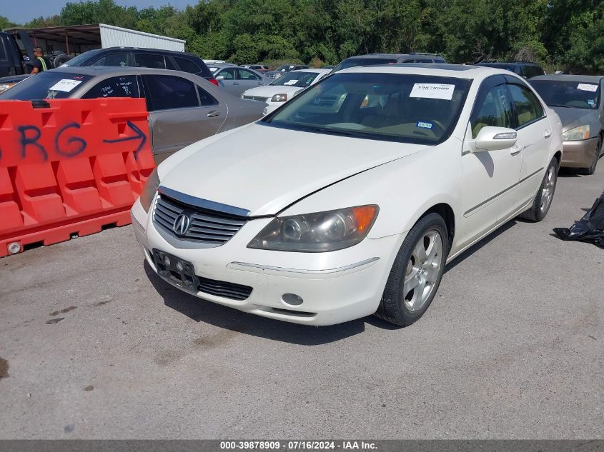 2005 Acura Rl 3.5 VIN: JH4KB16515C016207 Lot: 39878909