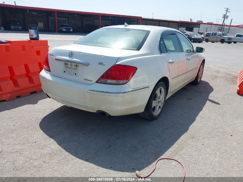 2005 Acura Rl 3.5 VIN: JH4KB16515C016207 Lot: 39878909