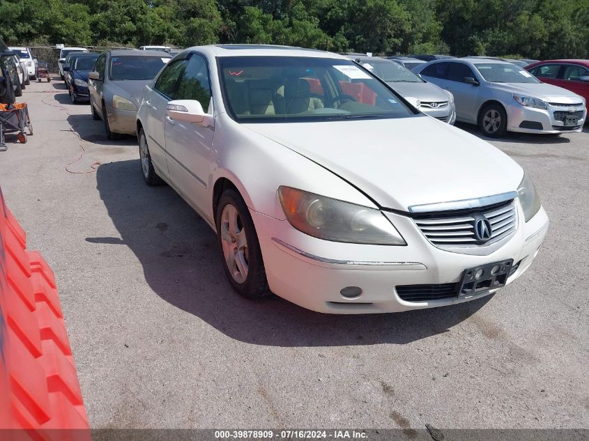 2005 Acura Rl 3.5 VIN: JH4KB16515C016207 Lot: 39878909