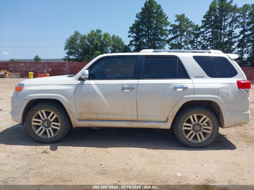 2012 Toyota 4Runner Limited VIN: JTEBU5JR7C5087468 Lot: 39878924