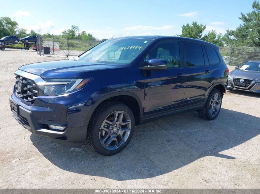 2023 HONDA PASSPORT AWD EX-L - 5FNYF8H54PB012695