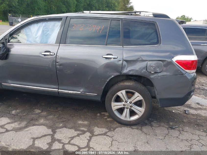 2011 Toyota Highlander Limited VIN: 5TDDK3EH6BS089617 Lot: 39878941