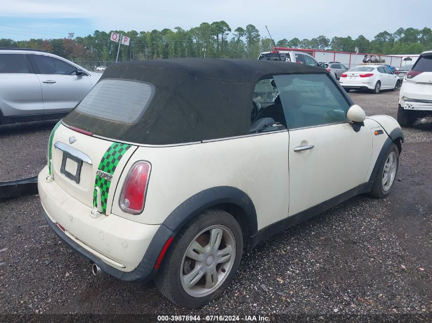 WMWRF33556TG14581 | 2006 MINI COOPER