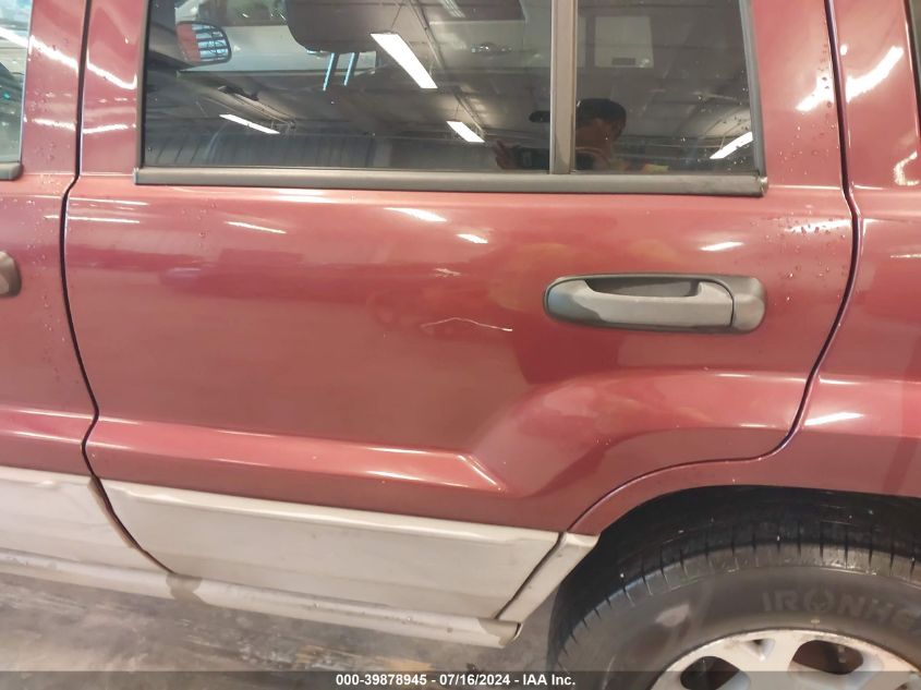 2000 Jeep Grand Cherokee Laredo VIN: 1J4GW48NXYC342838 Lot: 39878945