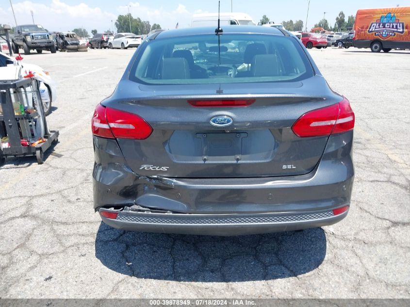 2017 Ford Focus Sel VIN: 1FADP3H21HL245605 Lot: 39878949