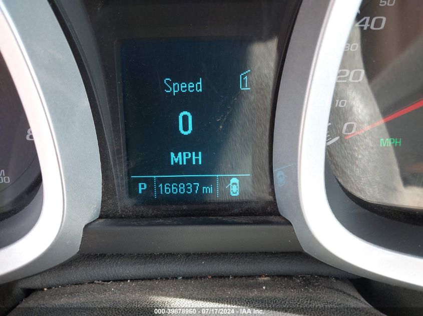 2012 Chevrolet Equinox Lt VIN: 2GNALPEK7C1117069 Lot: 39878960