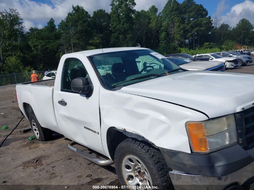 2009 GMC Sierra 1500 Work Truck VIN: 1GTEC14C89Z110200 Lot: 39878984