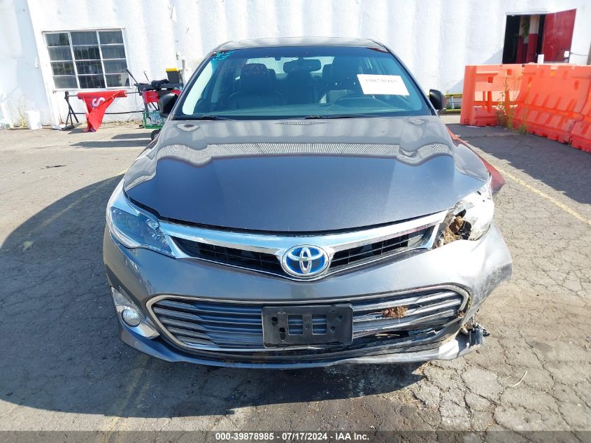 2015 Toyota Avalon Hybrid Xle Touring VIN: 4T1BD1EB0FU046230 Lot: 39878985