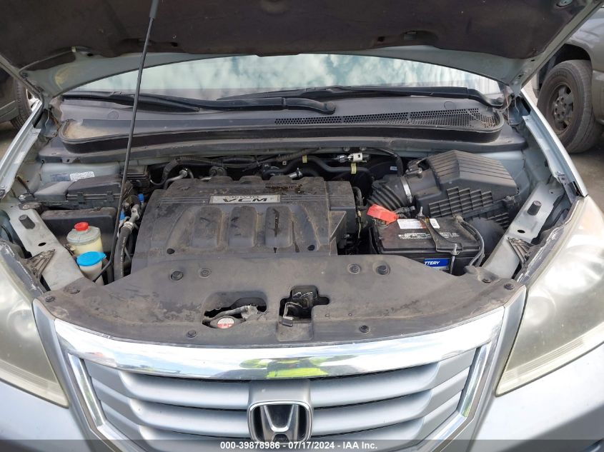 2009 Honda Odyssey Ex-L VIN: 5FNRL386X9B002667 Lot: 39878986