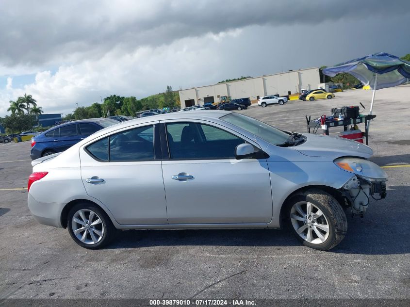 2014 Nissan Versa 1.6 Sl VIN: 3N1CN7AP0EL876924 Lot: 39879010