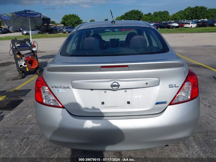 2014 Nissan Versa 1.6 Sl VIN: 3N1CN7AP0EL876924 Lot: 39879010