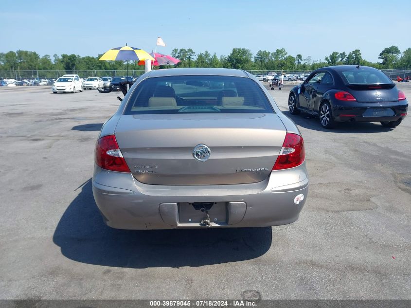 2007 Buick Lacrosse Cxl VIN: 2G4WD552271111715 Lot: 39879045