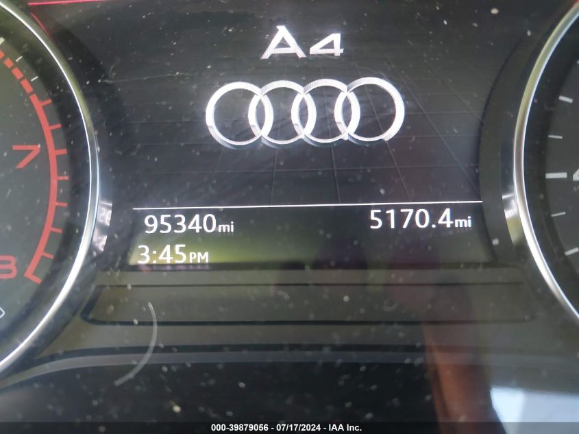 2019 Audi A4 40 Premium/40 Titanium Premium VIN: WAUGMAF48KA054563 Lot: 39879056