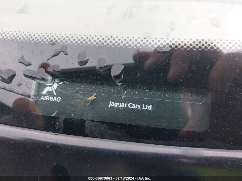 2005 Jaguar Xkr VIN: SAJDA42B653A40985 Lot: 39879063