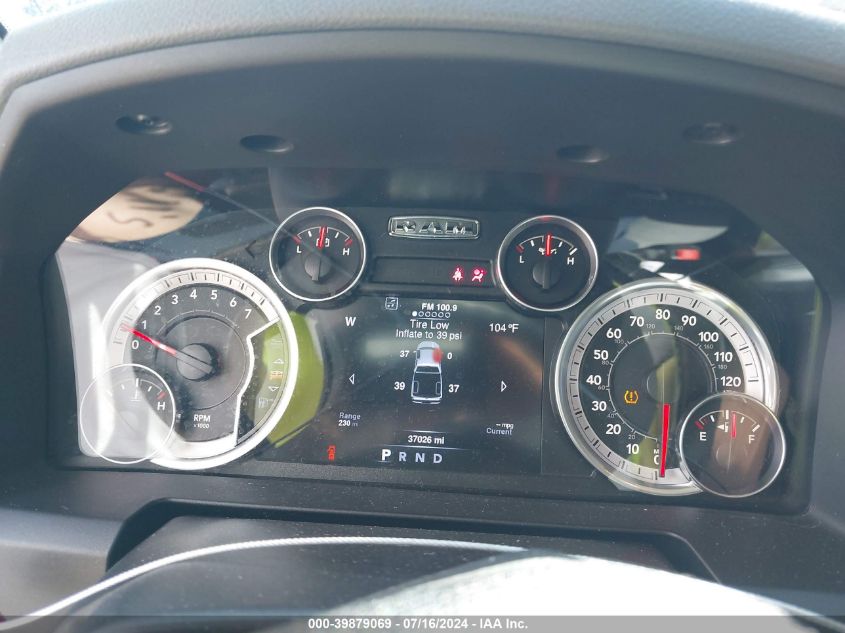 2016 Ram 1500 Big Horn VIN: 1C6RR6LT9GS101100 Lot: 39879069