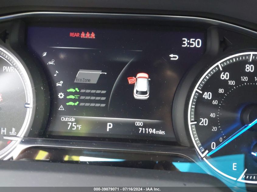 2021 Toyota Venza Xle VIN: JTEAAAAH7MJ002738 Lot: 39879071