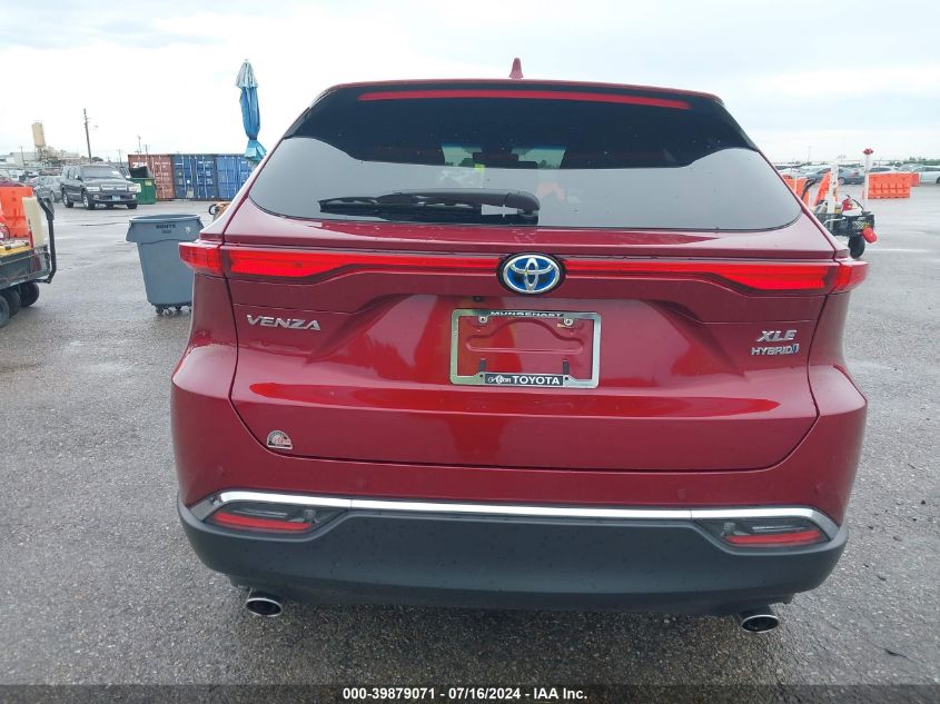 2021 Toyota Venza Xle VIN: JTEAAAAH7MJ002738 Lot: 39879071