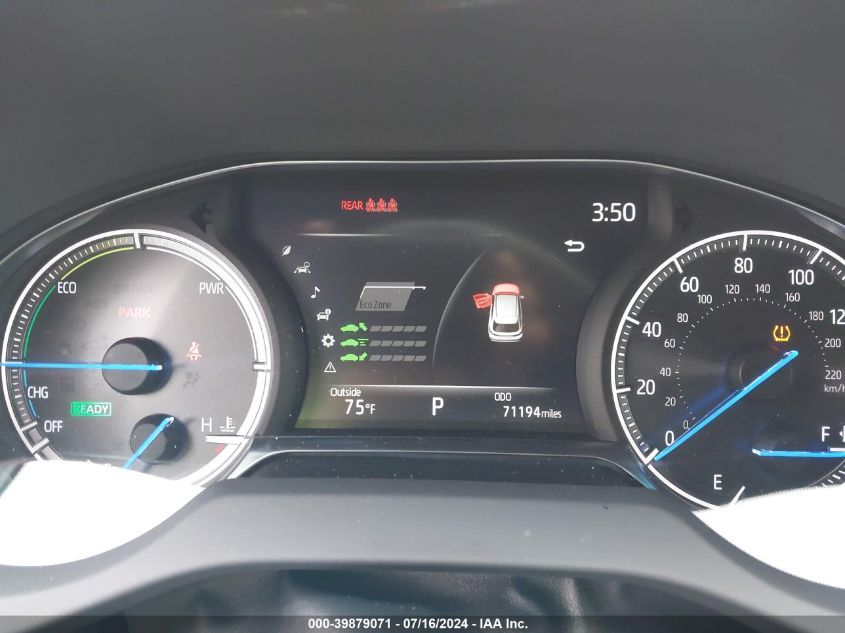 2021 Toyota Venza Xle VIN: JTEAAAAH7MJ002738 Lot: 39879071