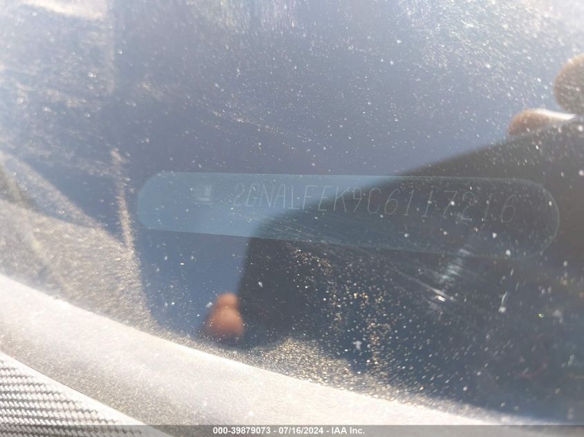 2012 Chevrolet Equinox Ltz VIN: 2GNALFEK9C6117216 Lot: 39879073