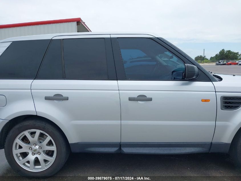 2007 Land Rover Range Rover Sport Hse VIN: SALSK25467A111630 Lot: 39879075