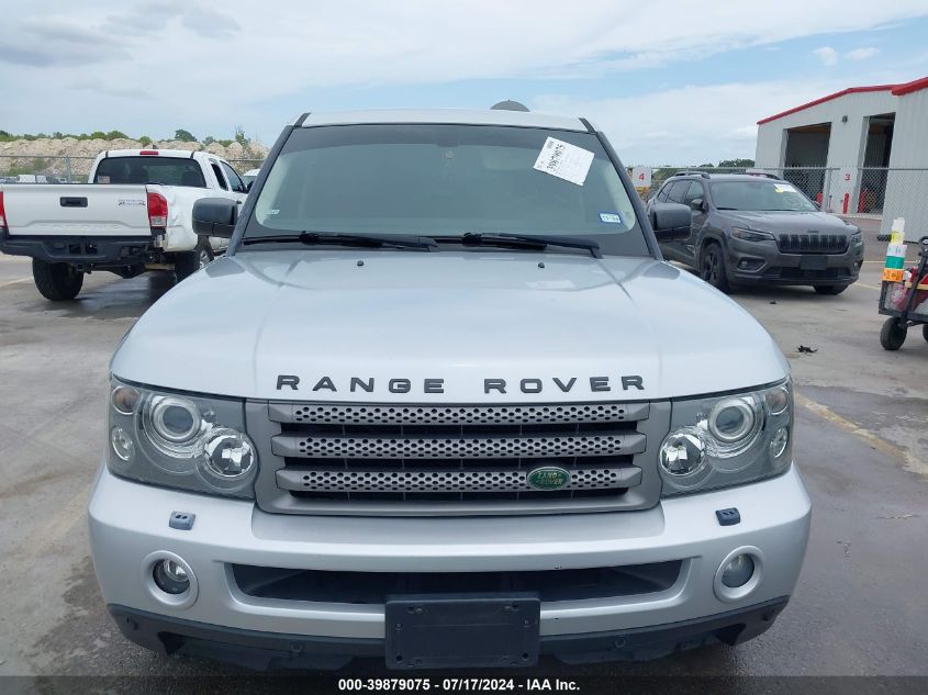 2007 Land Rover Range Rover Sport Hse VIN: SALSK25467A111630 Lot: 39879075