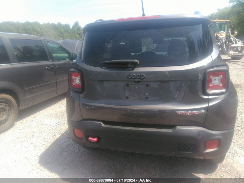 2017 Jeep Renegade Trailhawk 4X4 VIN: ZACCJBCB8HPG29854 Lot: 39879084