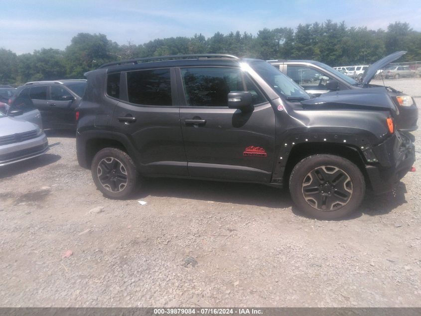 2017 Jeep Renegade Trailhawk 4X4 VIN: ZACCJBCB8HPG29854 Lot: 39879084