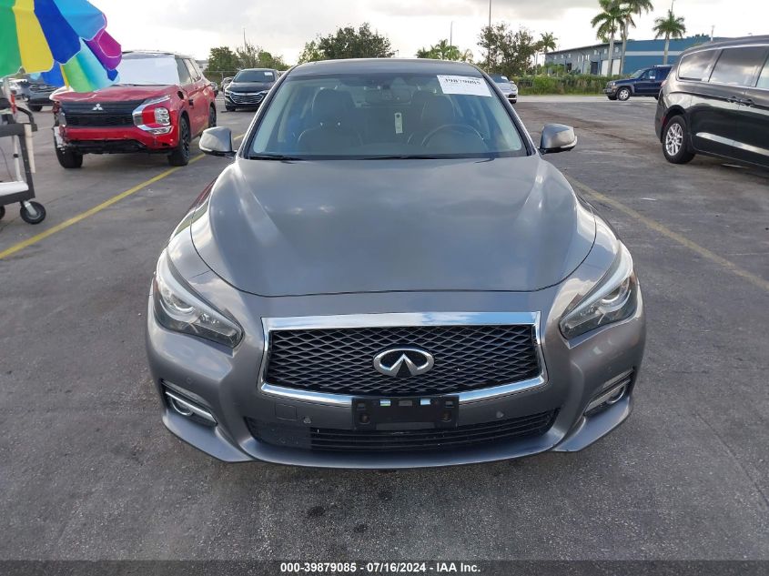 2016 Infiniti Q50 3.0T Premium VIN: JN1EV7AR3GM342397 Lot: 39879085