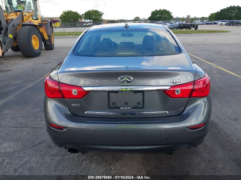 JN1EV7AR3GM342397 | 2016 INFINITI Q50