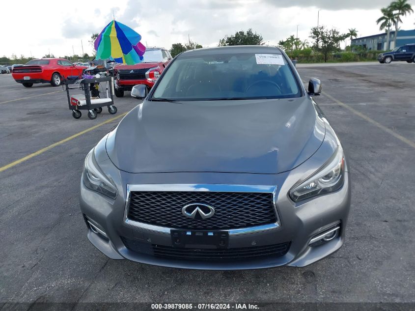 2016 Infiniti Q50 3.0T Premium VIN: JN1EV7AR3GM342397 Lot: 39879085