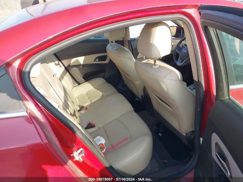 2013 Chevrolet Cruze 2Lt Auto VIN: 1G1PE5SB6D7184197 Lot: 39879087