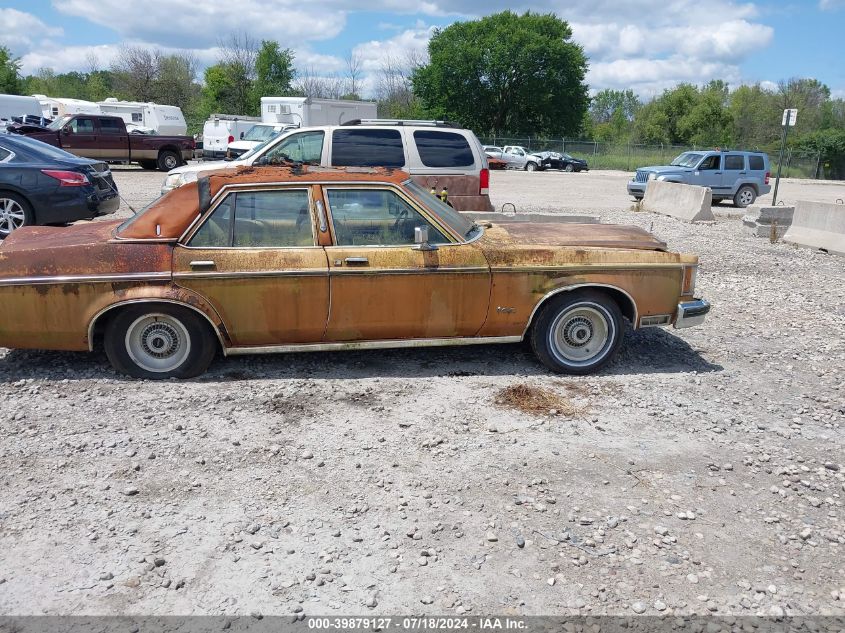 1977 Lincoln Continental VIN: 7W84H814612 Lot: 39879127