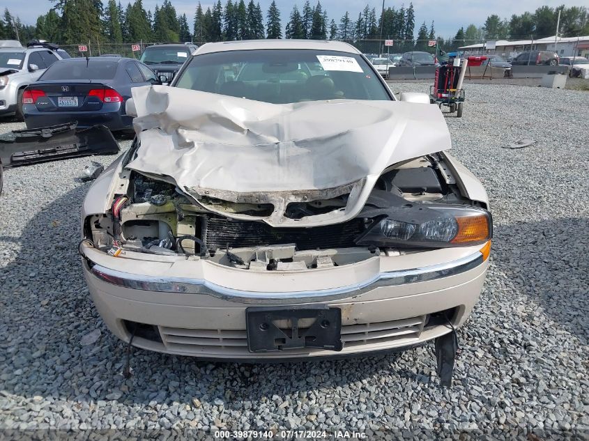 2000 Lincoln Ls VIN: 1LNHM87A6YY849580 Lot: 39879140