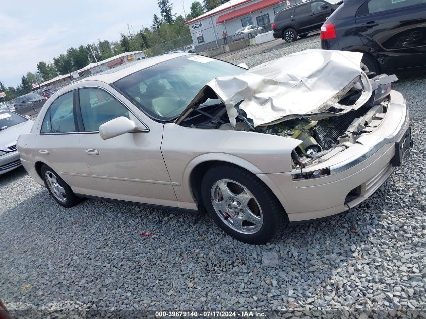 2000 Lincoln Ls VIN: 1LNHM87A6YY849580 Lot: 39879140