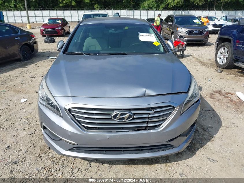 2017 Hyundai Sonata Se VIN: 5NPE24AF1HH510141 Lot: 39879174