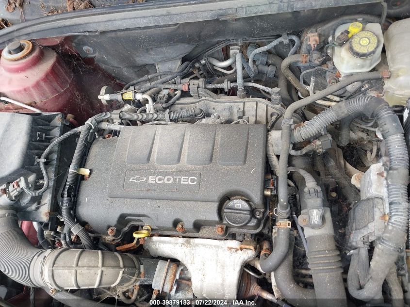 2012 Chevrolet Cruze Eco VIN: 1G1PJ5SC0C7189821 Lot: 39879183