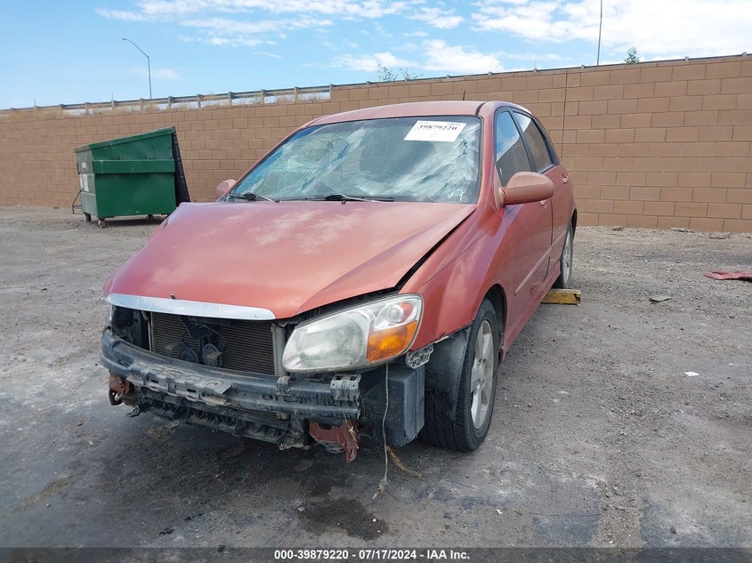 2007 Kia Spectra5 Sx VIN: KNAFE162775003255 Lot: 39879220