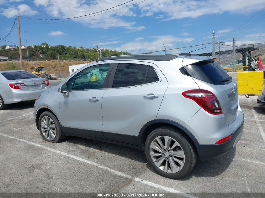 2019 Buick Encore Fwd Preferred VIN: KL4CJASB3KB952605 Lot: 39879230