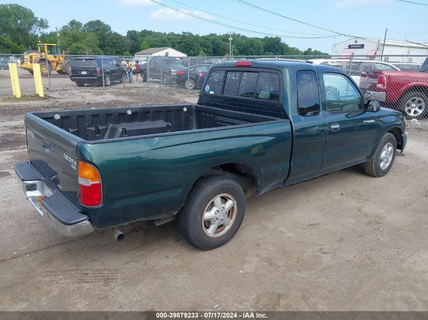 2000 Toyota Tacoma Xtracab VIN: 5TEVL52N4YZ691550 Lot: 39879233