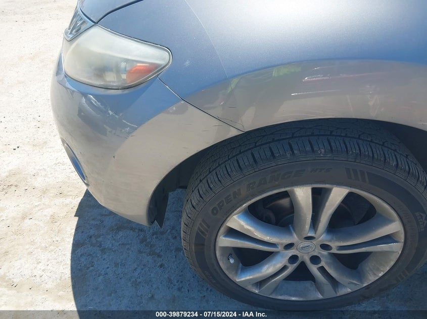 2010 Nissan Murano Le VIN: JN8AZ1MW6AW122847 Lot: 39879234