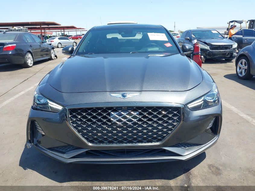 2019 Genesis G70 2.0T Advanced VIN: KMTG44LA6KU030762 Lot: 39879241