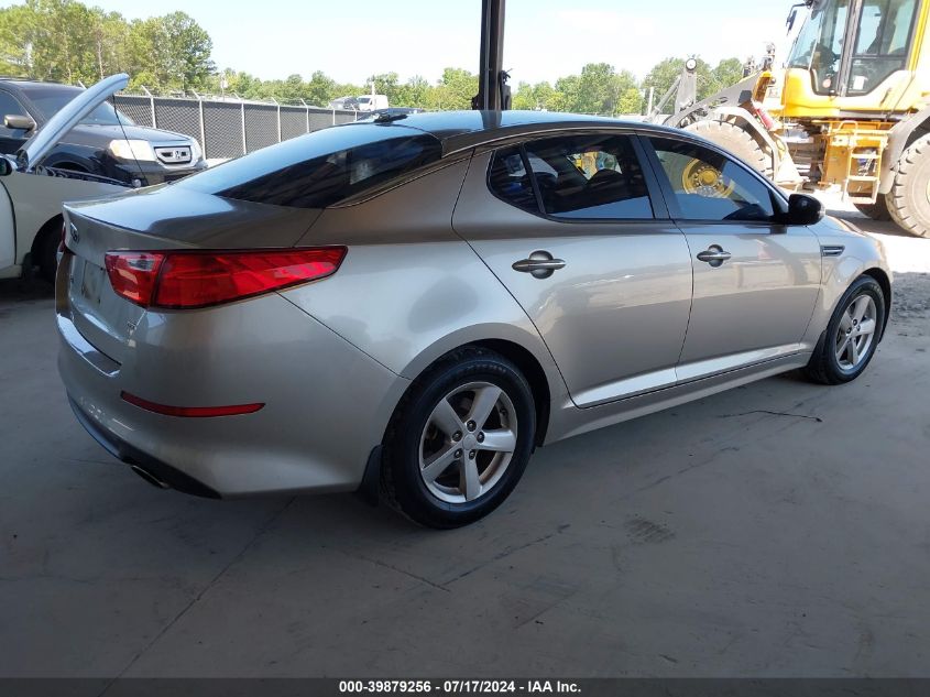 2015 Kia Optima Lx VIN: 5XXGM4A75FG360328 Lot: 39879256