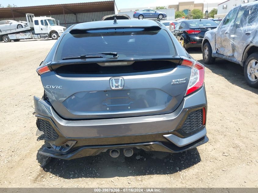 2019 Honda Civic Sport Touring VIN: SHHFK7H92KU403304 Lot: 39879266