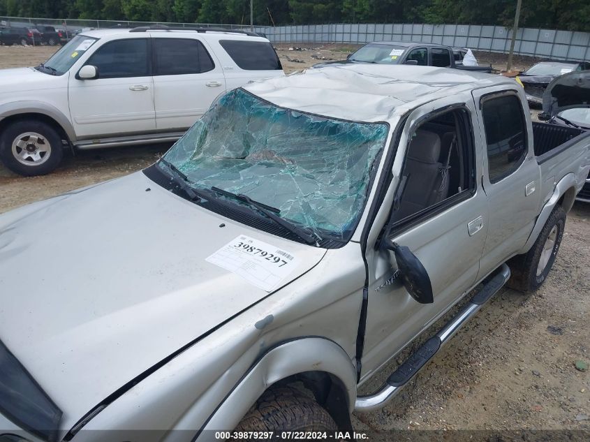 2002 Toyota Tacoma Prerunner V6 VIN: 5TEGN92N72Z074225 Lot: 39879297